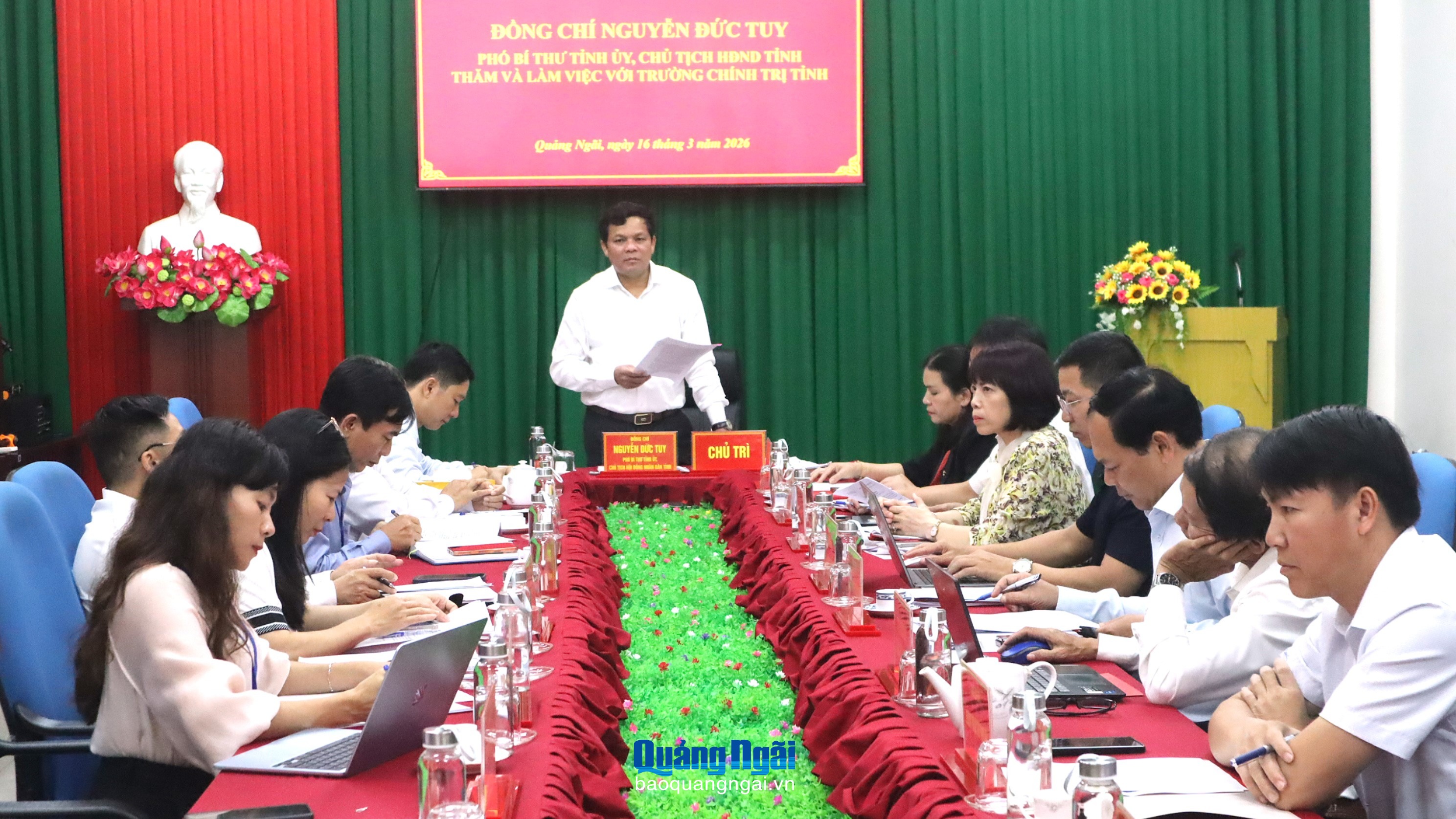 Đẩy mạnh chuyển đổi số trong đào tạo cán bộ tại Trường Chính trị tỉnh